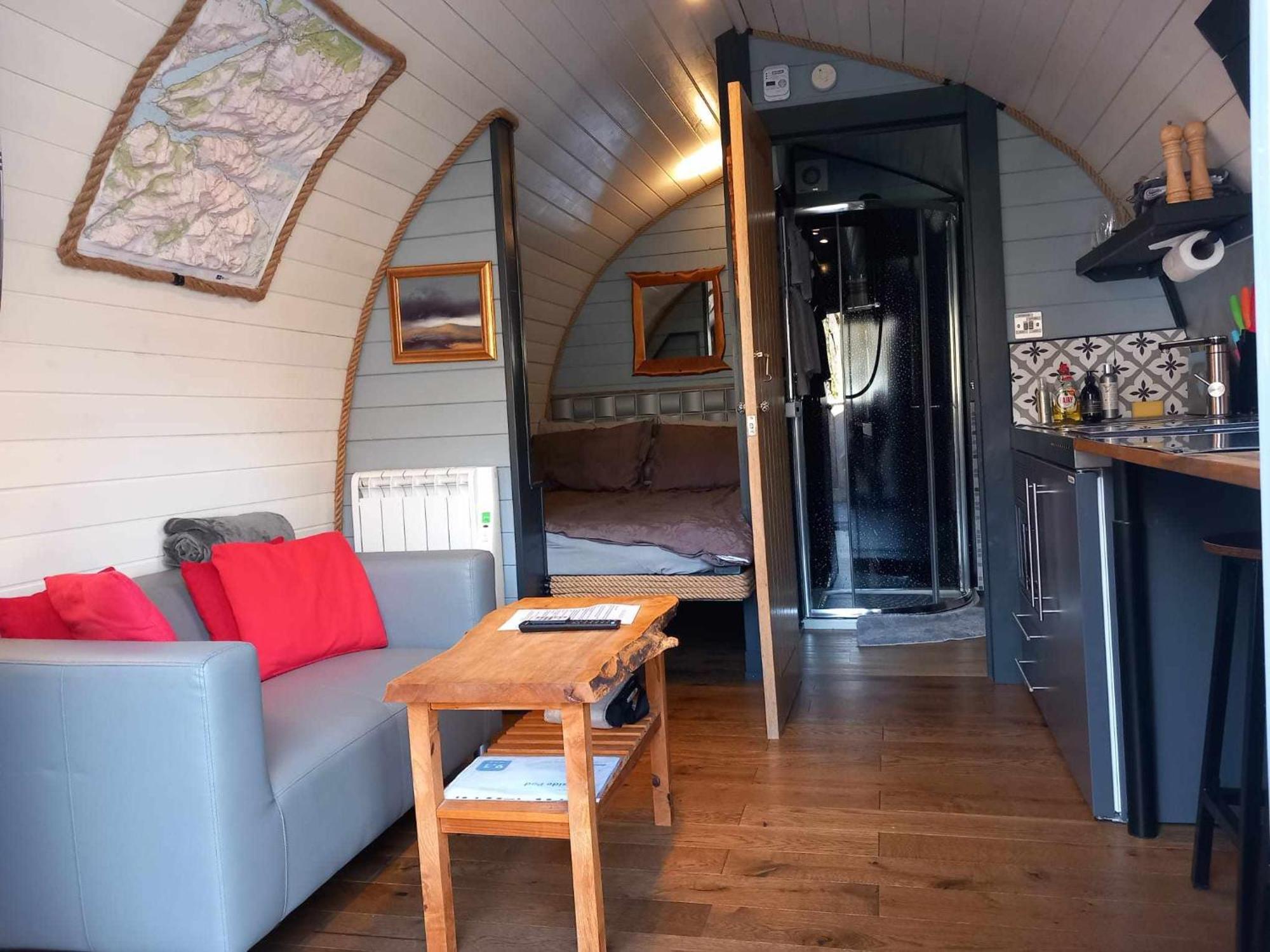 Riverside Pod, West Highland Way Holidays Кинлохливен Экстерьер фото